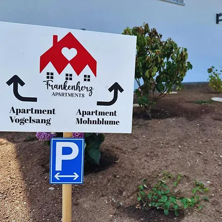 Διαμέρισμα Frankenherz-apartments - Premium Mit Terrasse & Zwei Schlafzimmern, Nahe Playmobil-funpark, Self-check-in *