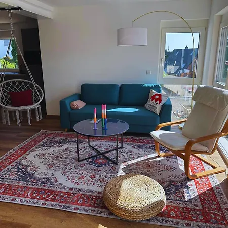 Frankenherz-apartments - Premium Mit Terrasse & Zwei Schlafzimmern, Nahe Playmobil-funpark, Self-check-in *
