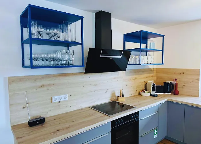 Frankenherz-apartments - Premium Mit Terrasse & Zwei Schlafzimmern, Nahe Playmobil-funpark, Self-check-in Daire *